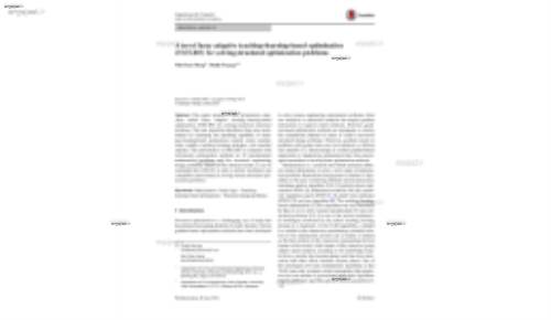 A novel fuzzy adaptive teaching–learning‑based optimization (FATLBO) for solving structural optimization problems